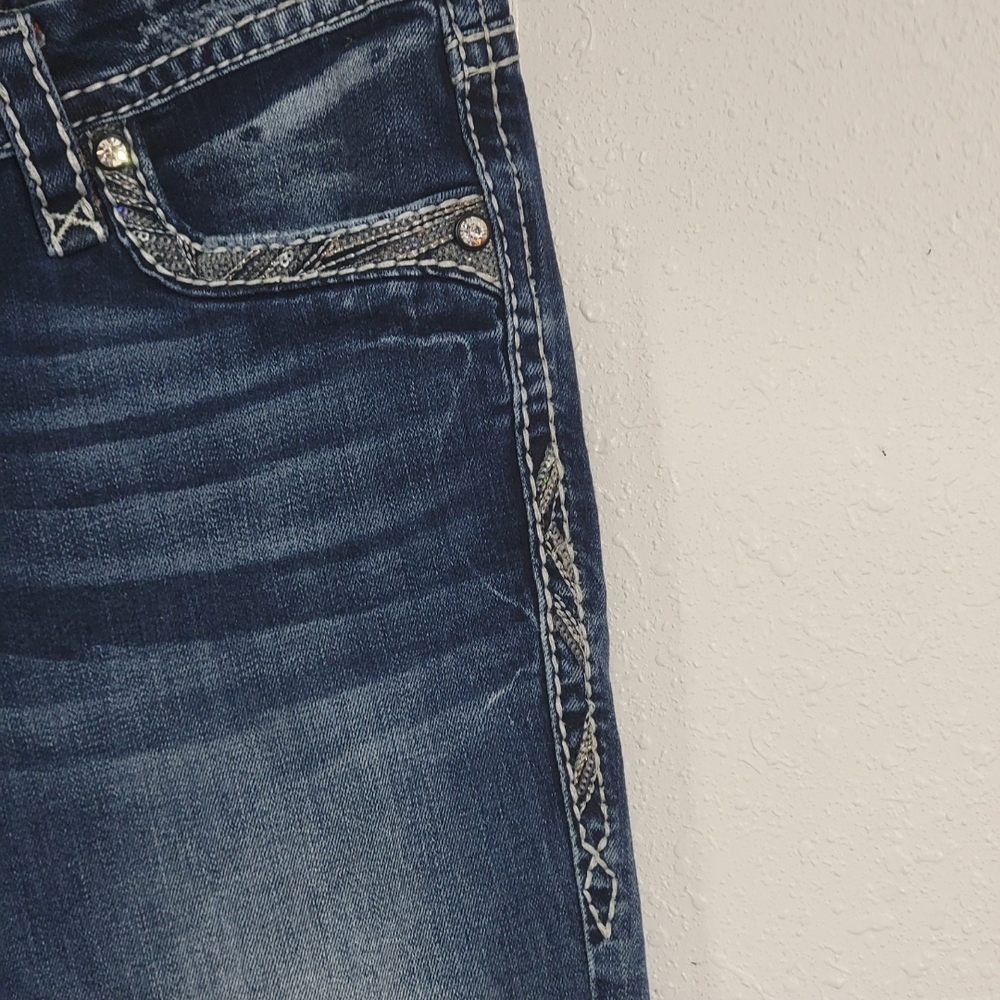 Rock Revival Women's Jeans Size 30 Jazlyn - Picture 3 of 11